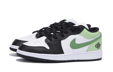 Jordan Air Jordan 1 Vintage Basketball Shoes Men’s Low Top Black Green