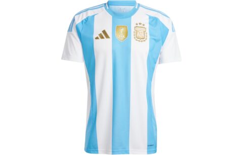 Adidas x Argentina 24 Home striped T-shirt