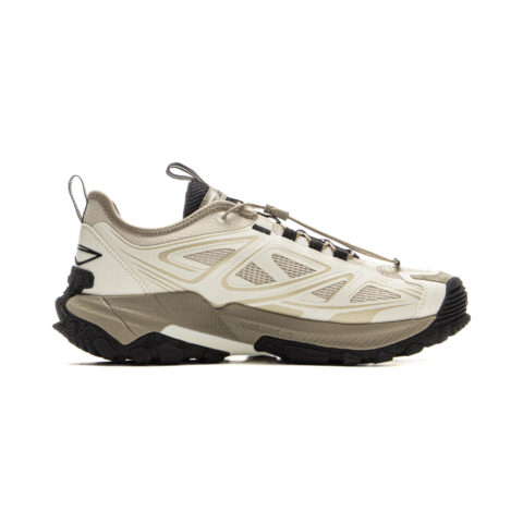 Li Ning Outdoor CF Tracing, Yijie 2.0 V2 Slip Resistant Abrasion Resistant Low top Hiking Shoes Unisex Beige Umber