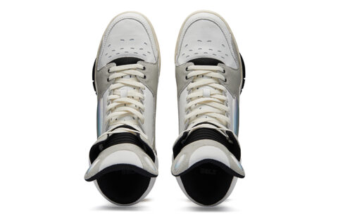 EQLZ EQUALIZER 1980 Vintage Basketball Shoes Unisex High Top Cement