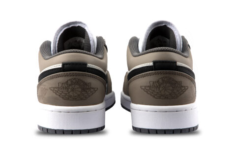 Jordan Air Jordan 1 Cushioning Low top Vintage Basketball Shoes Unisex Brown