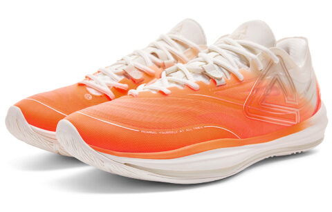 PEAK Light And Agile 3.0 Basketball Shoes Men’s Low Top Neon Bright Orange