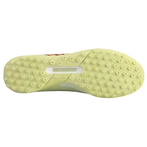 Li Ning Brocade Artificial Turf, Natural Grass Slip Resistant Abrasion Resistant Soccer Shoes Men’s Green Orange