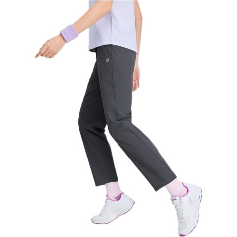 Skechers GODRI Comfortable Sports Pants Women’s Charcoal Gray
