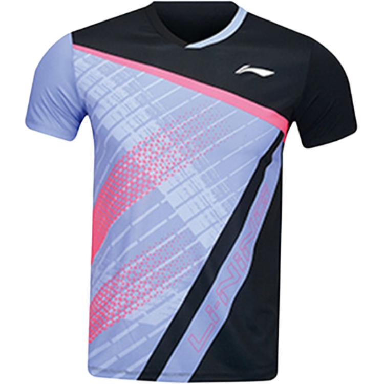 Li Ning Badminton Jerseys Unisex V Neck Moderate