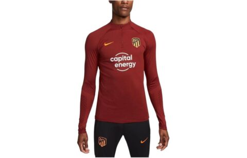 Nike Dri FIT Strike Drill Soccer Jersey Atletico Madrid Club Men's Red