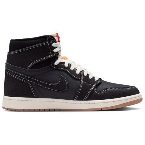 Jordan Air Jordan 1 High top Vintage Basketball Shoes Men’s Black