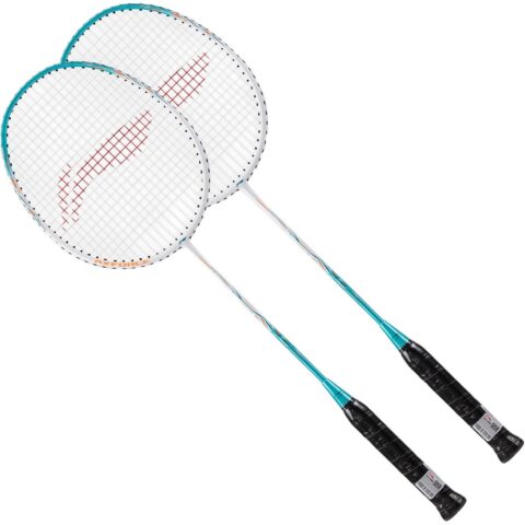 Li Ning Thunder 9 Carbon Aluminum Badminton Rackets Control Type All around Defense Entry level Unisex 3U/G6 2U/G5