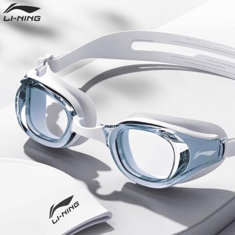 Li Ning Swim Goggles Silicone Swimming Pool, Seaside Unisex