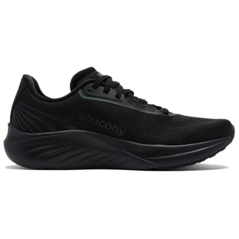 Saucony LANCER Gun Rider 4 Racing Training Running Shoes Unisex Black