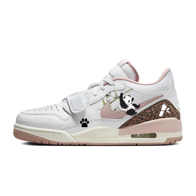 Jordan Legacy 312 Vintage Basketball Shoes Women’s Low Top Pink/White