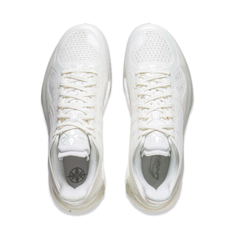 Li Ning Blade 4 V2 Cushioning Slip Resistant Support Lightweight Rebound Low top Basketball Shoes Men’s White