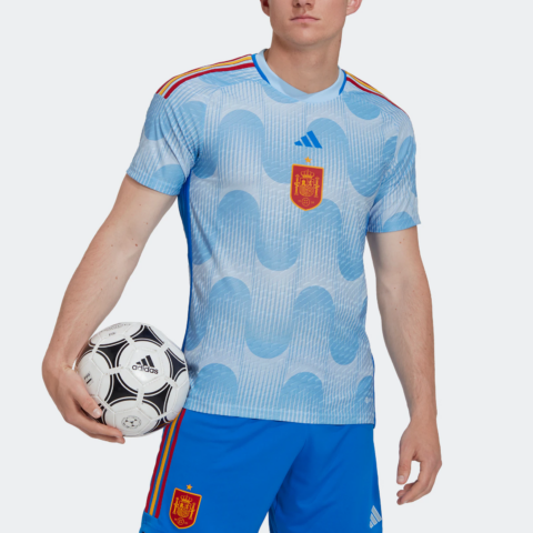 Adidas Spain 2022 Authentic Away Jersey