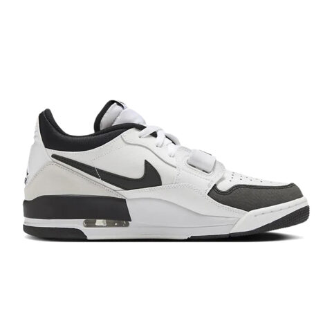 Jordan Legacy 312 Cushioning Slip Resistant Abrasion Resistant Low top Vintage Basketball Shoes Men’s Black White