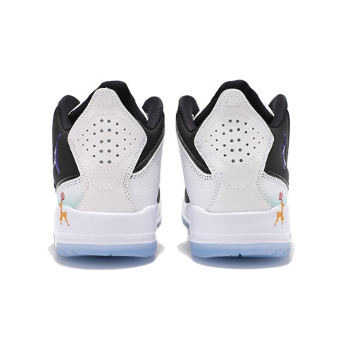 Jordan Courtside 23 Vintage Basketball Shoes Unisex Mid Top Black/White