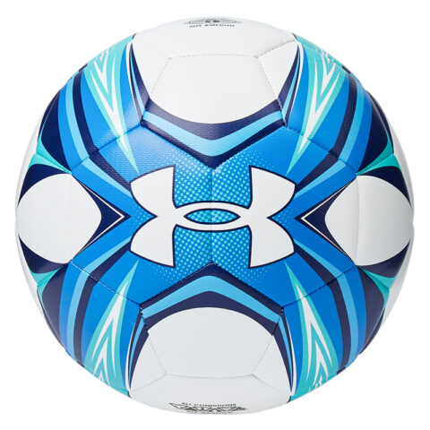 Under Armour Size 5 Ball Soccer Ball TPU Machine Stitched Soccer Ball Unisex Blue White