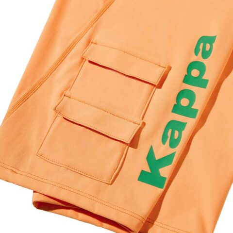 Kappa FW/AW22 Sports Shorts Women’s Neon Orange Yellow