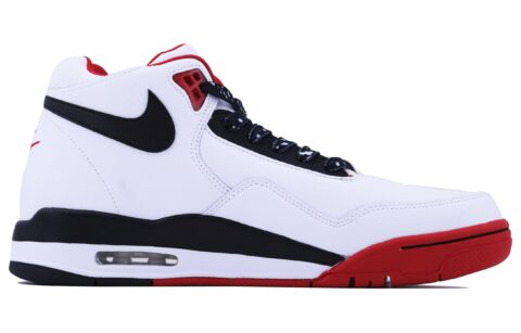 Nike Flight Legacy Swordsman SDS Cushioning Mid top Vintage Basketball Shoes Unisex White