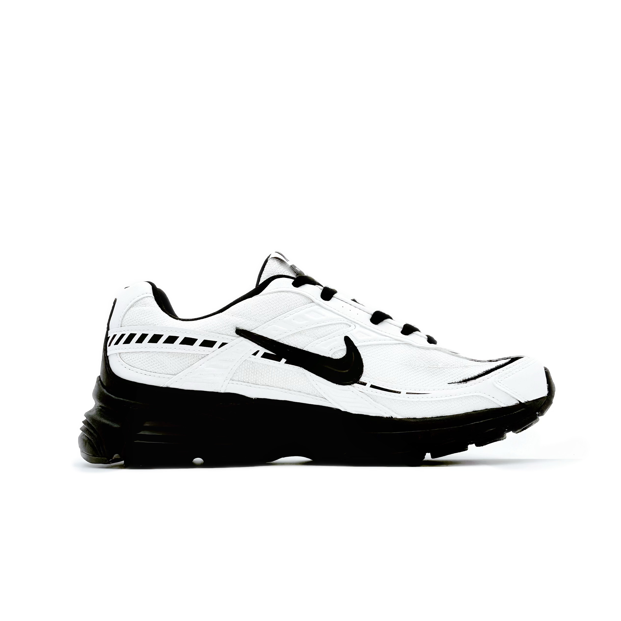 Nike Initiator Cushioning Abrasion Resistant Breathable Low top Casual City Commuting Running Shoes Men’s Black