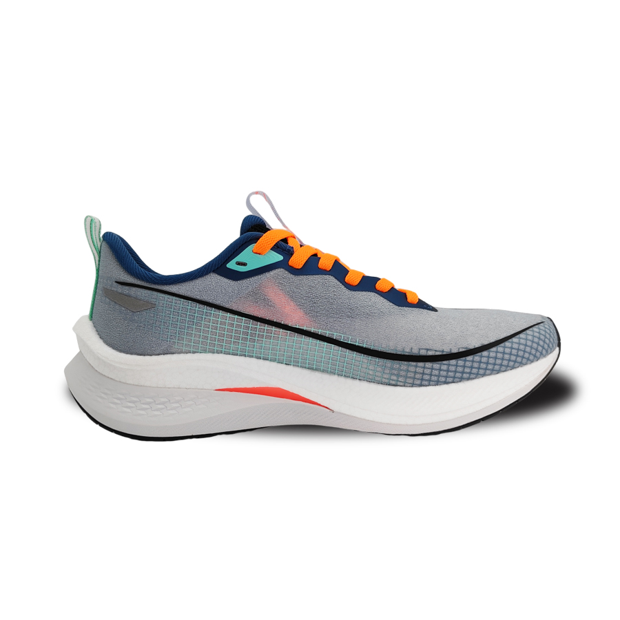 Li Ning Red Hare 7 Pro Cushioning Slip Resistant Abrasion Resistant Low top Casual Running Shoes Men’s Blue Gray