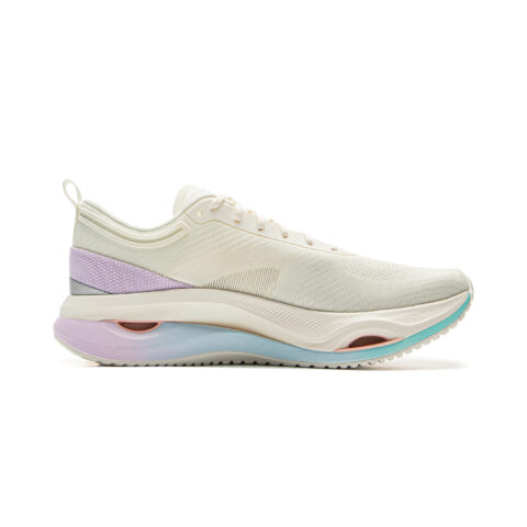 Li Ning Cushioning Rebound Low top Training Running Shoes Women’s Ecru