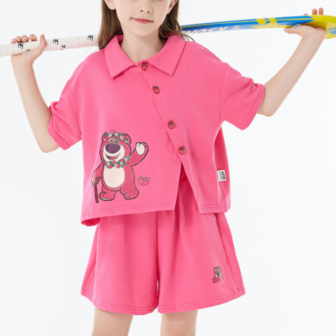 Disney Casual Sportswear Rose Red Kids’