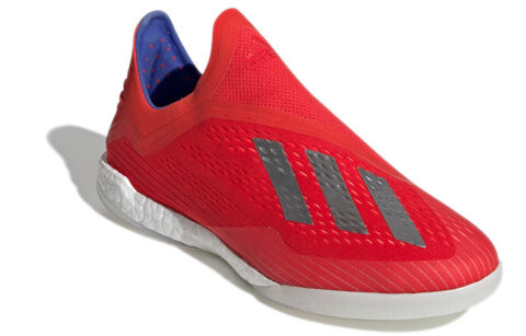Adidas X 18+ IC/in Indoor Abrasion Resistant Abrasion Resistant Soccer Shoes Men’s Red