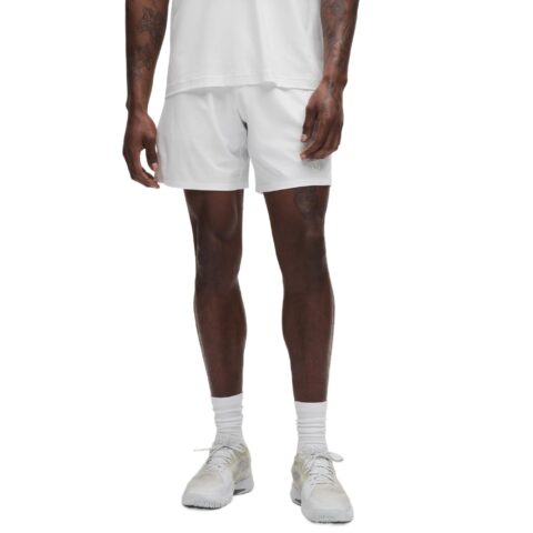 Lululemon Striped Mesh Tennis Short Tennis Bottom 7′ Men’s