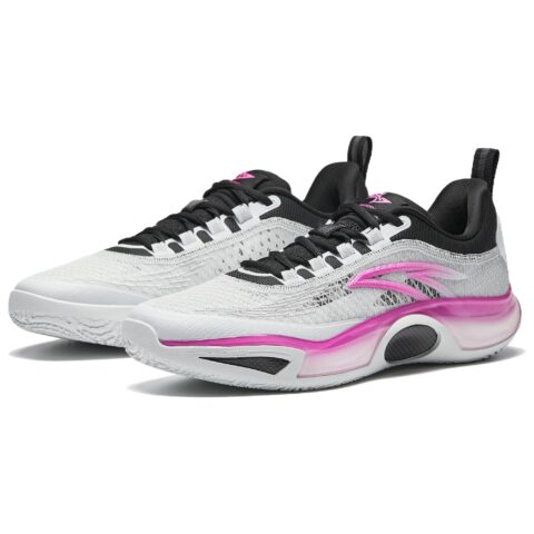 ANTA Fengmang 2 Basketball Shoes Men’s Low Top White Purple