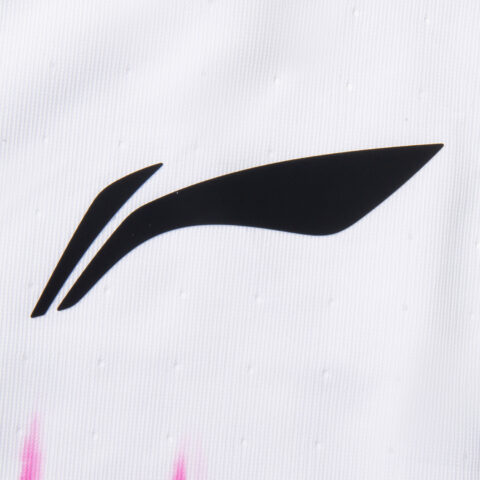 Li Ning Running Collection Running Tank Top Women’s Standard White/Fluorescent Rose Purple/Fluorescent Numbers Pink