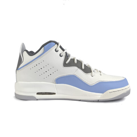 Jordan Courtside 23 Cushioning Slip Resistant Mid top Vintage Basketball Shoes Men’s Blue White