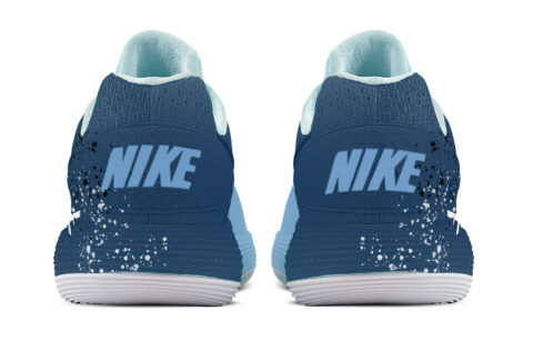 Nike Hyperdunk 2017 Memphis Ice Blue Cushioning Low top Basketball Shoes Men’s