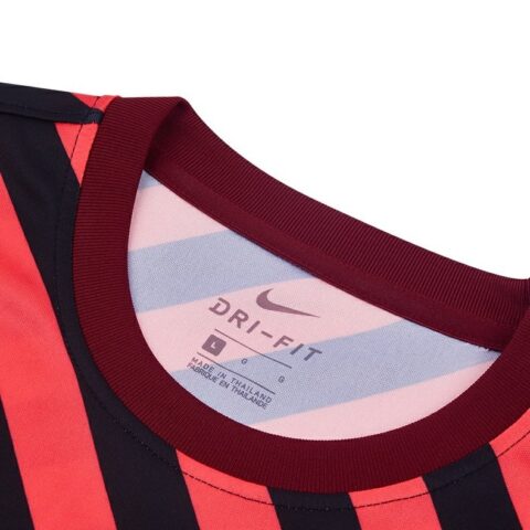 Nike Soccer Jersey Unisex Black Red Twill