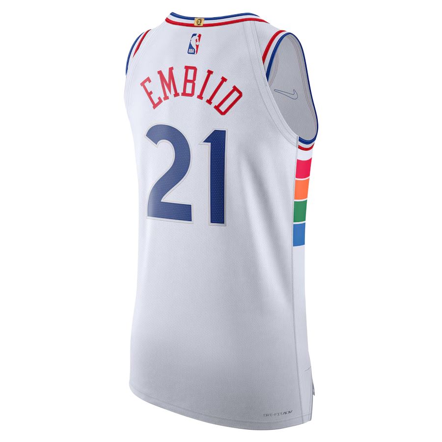 Nike Joel Embiid Philadelphia 76ers 2024/25 City Edition Men’s Nike Dri FIT Nba Swingman Jersey