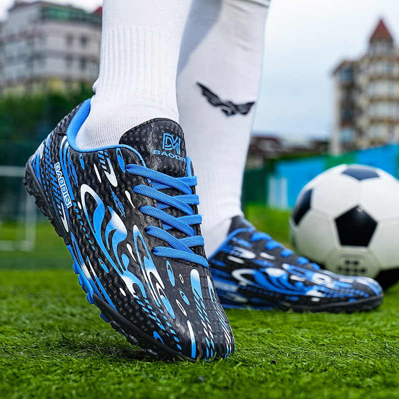 TONYBEAR Slip Resistant, Abrasion Resistant, Lightweight Slip Resistant, Abrasion Resistant, Lightweight Soccer Shoes