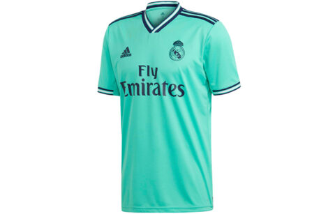 Adidas Real Madrid Soccer Jerseys Men's Green Moderate Straight Fit