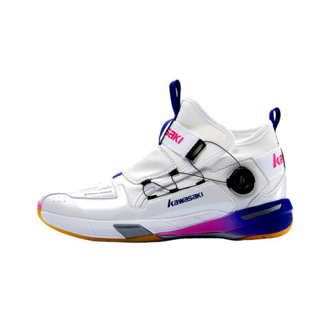 Kawasaki Crossover 2.0 Cushioning Slip Resistant Coverage Support Impact Resistant High top Badminton Shoes Unisex