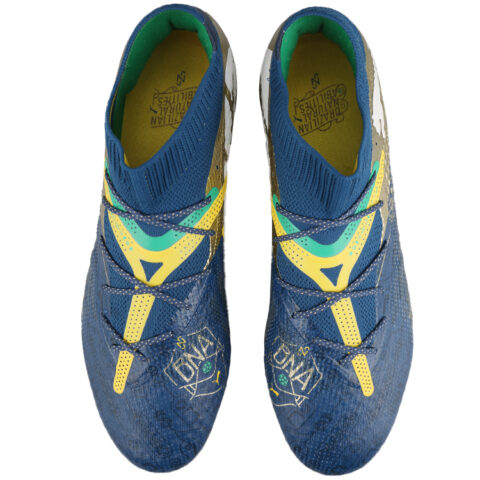 PUMA FUTURE 7 ULTIMATE Abrasion Resistant Breathable Soccer Shoes Men’s Dark Gold