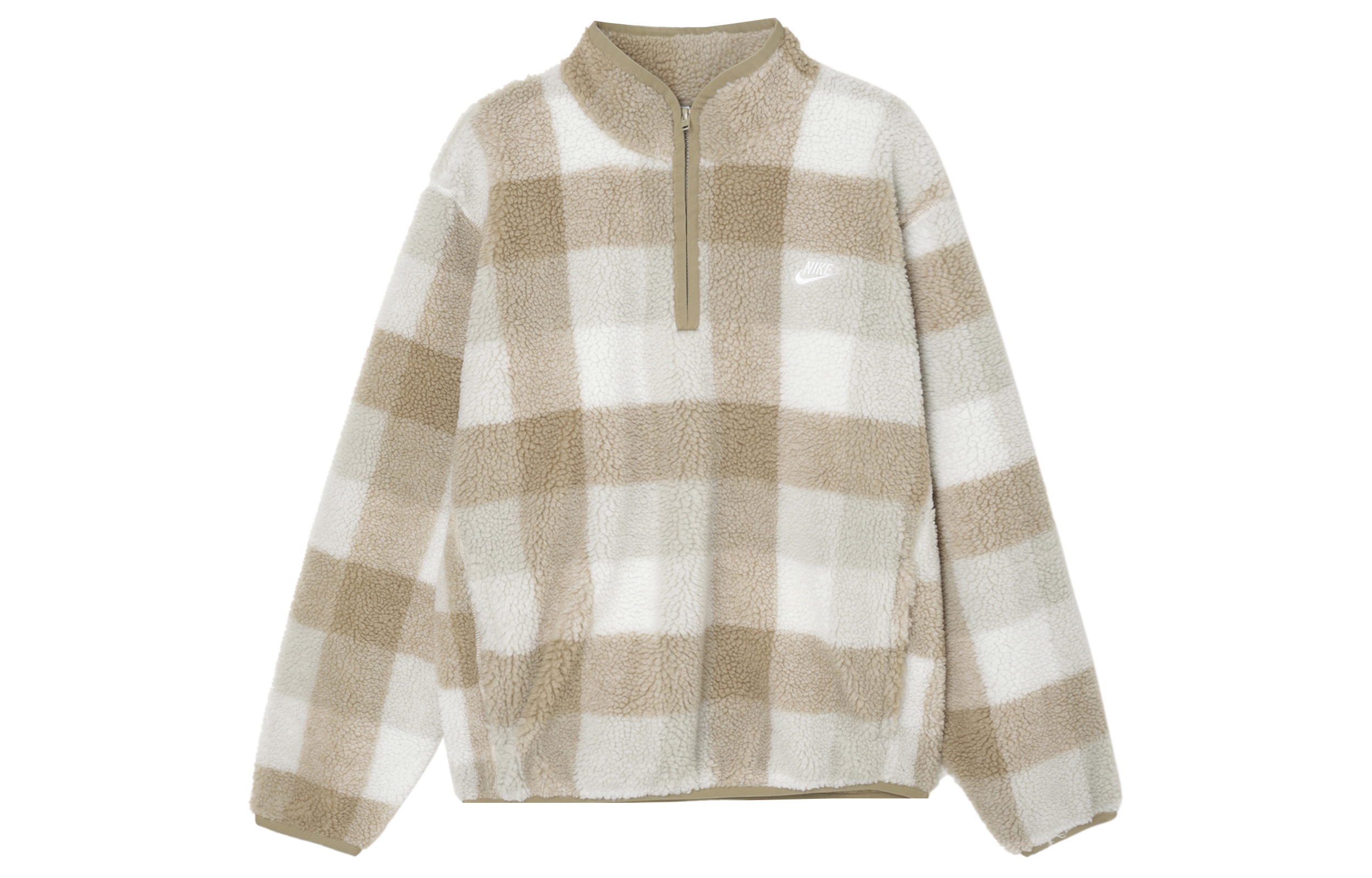 Nike Fleece Clothing Men’s Khaki/Nautical White/Light Bone
