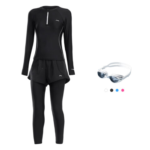 Li Ning Two Piece Swimsuit Women’s Black