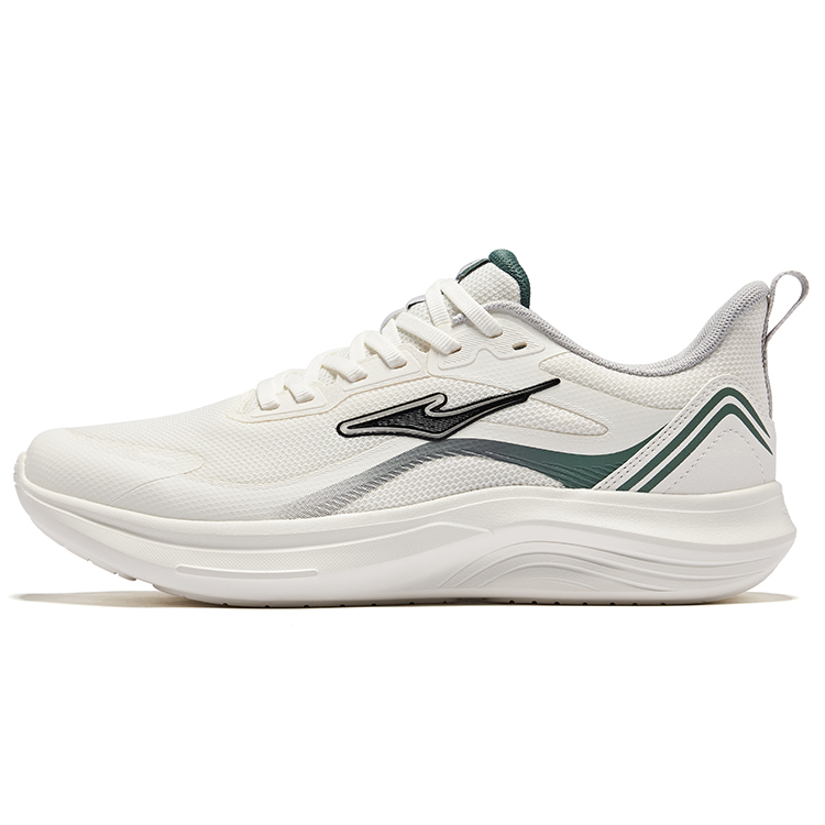 Erke Cushioning Breathable Low top Running Shoes Men’s Microcrystal White Pine Frost Green