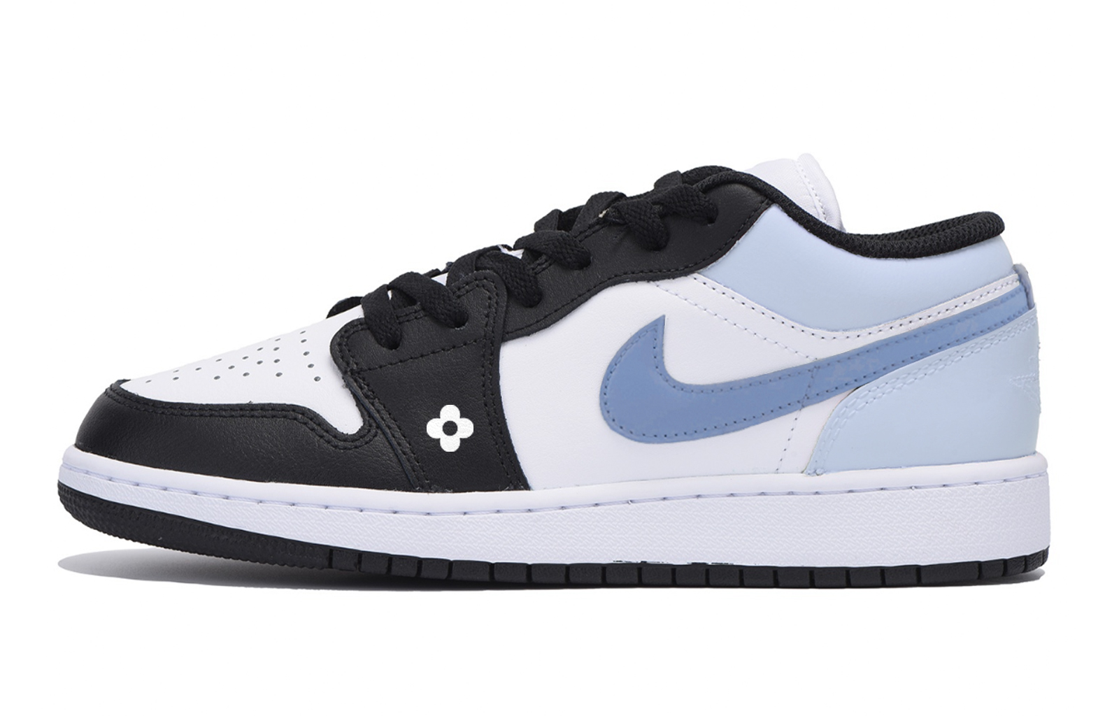 Jordan Air Jordan 1 Low top Vintage Basketball Shoes Men’s White Blue