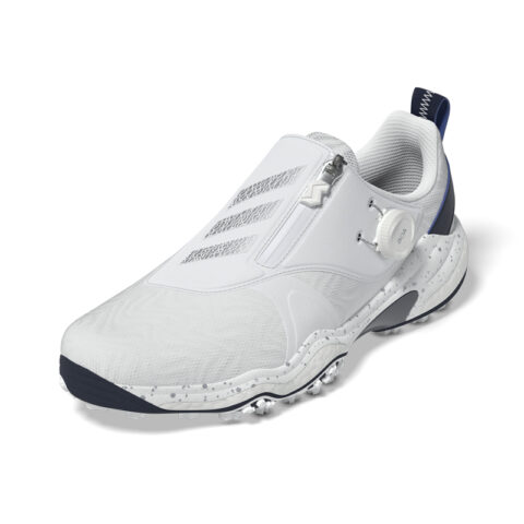 Adidas Codechaos Boa 25 Spikeless Golf Cloud White Silver Metallic Collegiate Navy