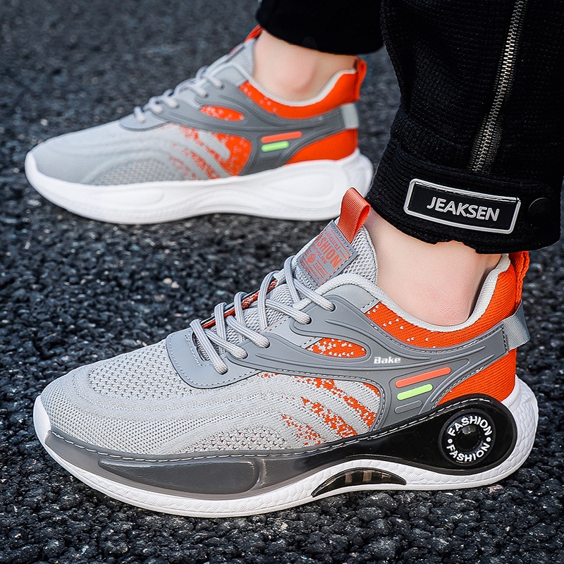 BAKE Breathable Lightweight Breathable And Lightweight Low top Casual Running Shoes Men’s