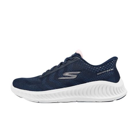 Skechers Women’s GO WALK Fashion Wear resistant And Lightweight Low top Casual Shoes Women’s Marine Blue