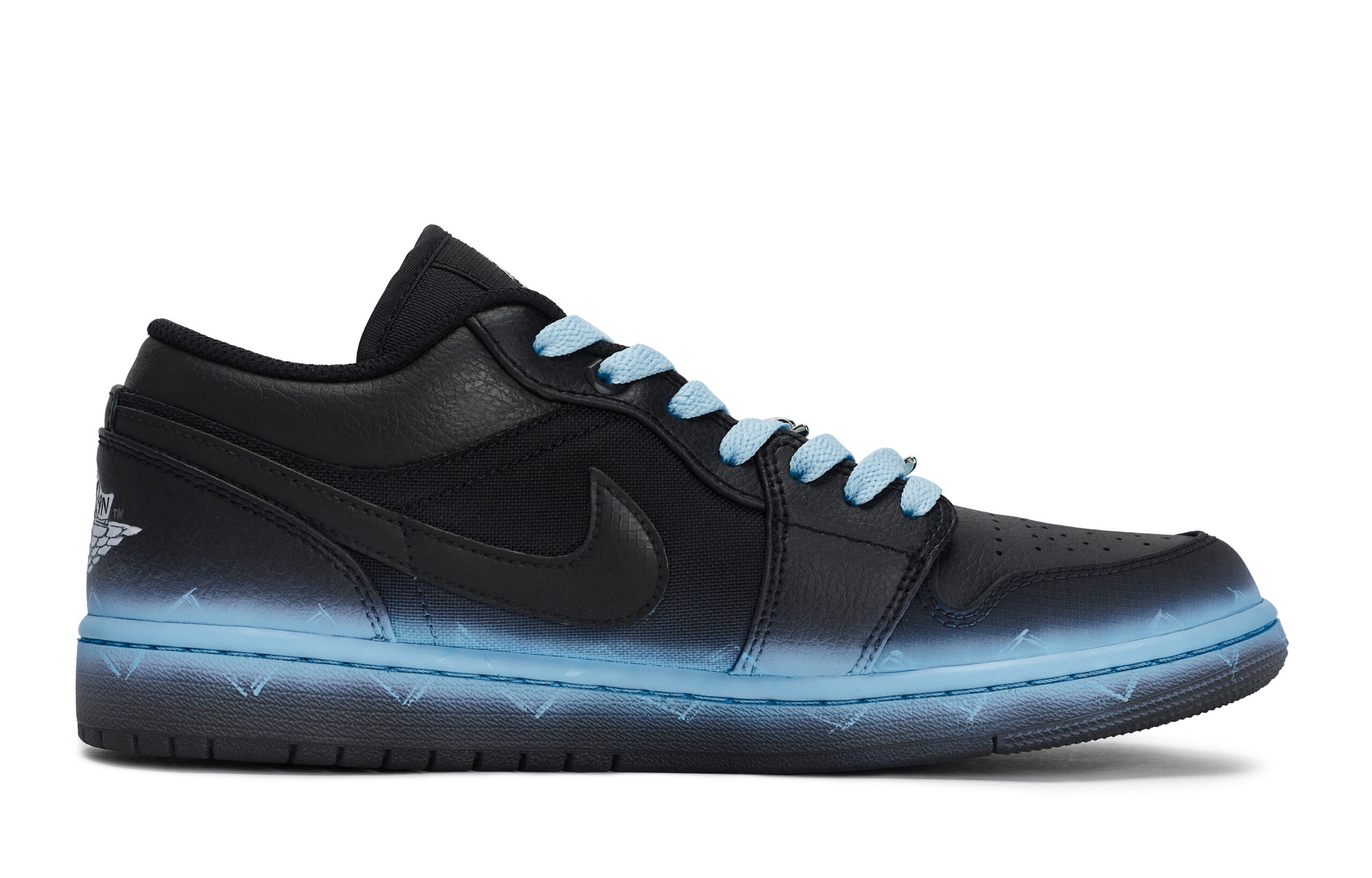 Jordan Air Jordan 1 Vintage Basketball Shoes Unisex Low Top Blue