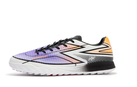361° Soccer Shoes Unisex Low Top Purple Orange White