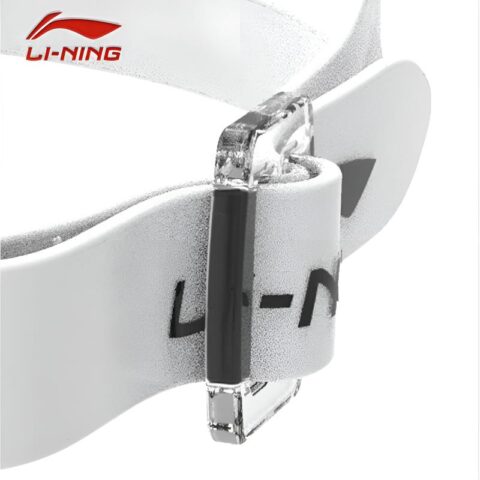 Li Ning Swim Goggles Silicone/TPU Unisex White Black