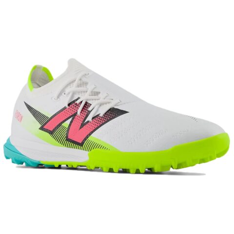 New Balance TF Turf Cushioning, Wear Resistant Soccer Shoes Men’s White Red Green