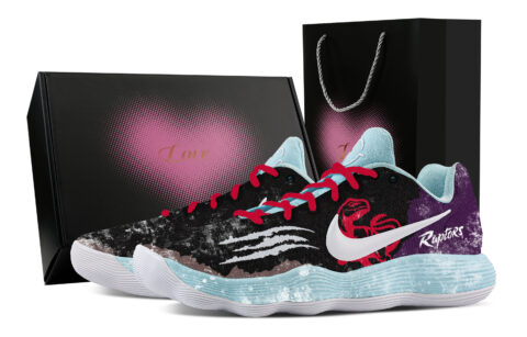 Nike Hyperdunk 2017 Northern Fantasy, Heart Box Cushioning Coverage Support Low top Basketball Shoes Men’s